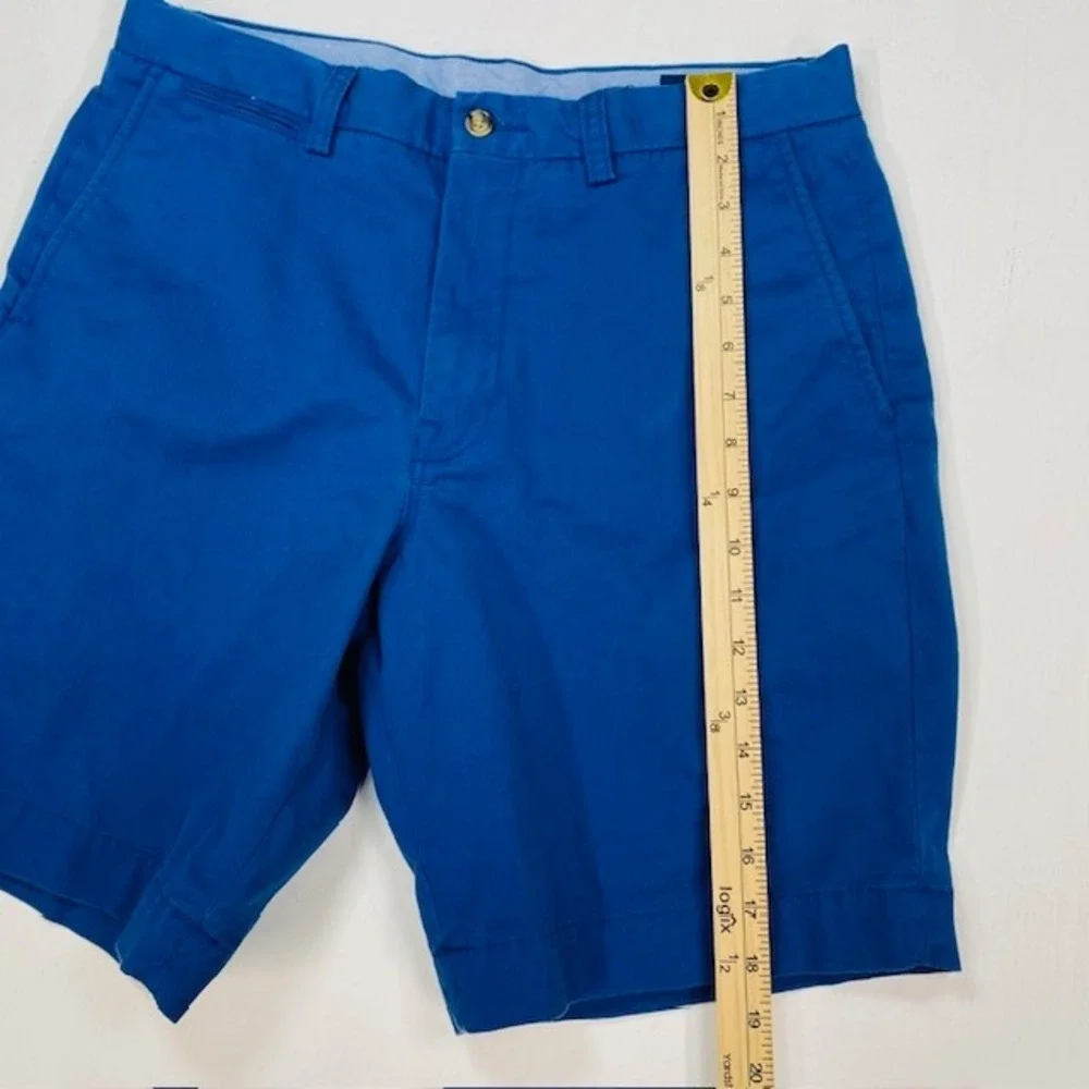 Polo Ralph Lauren Men 32 Royal Blue Stretch Classic Fit Chino Short Cotton Twill